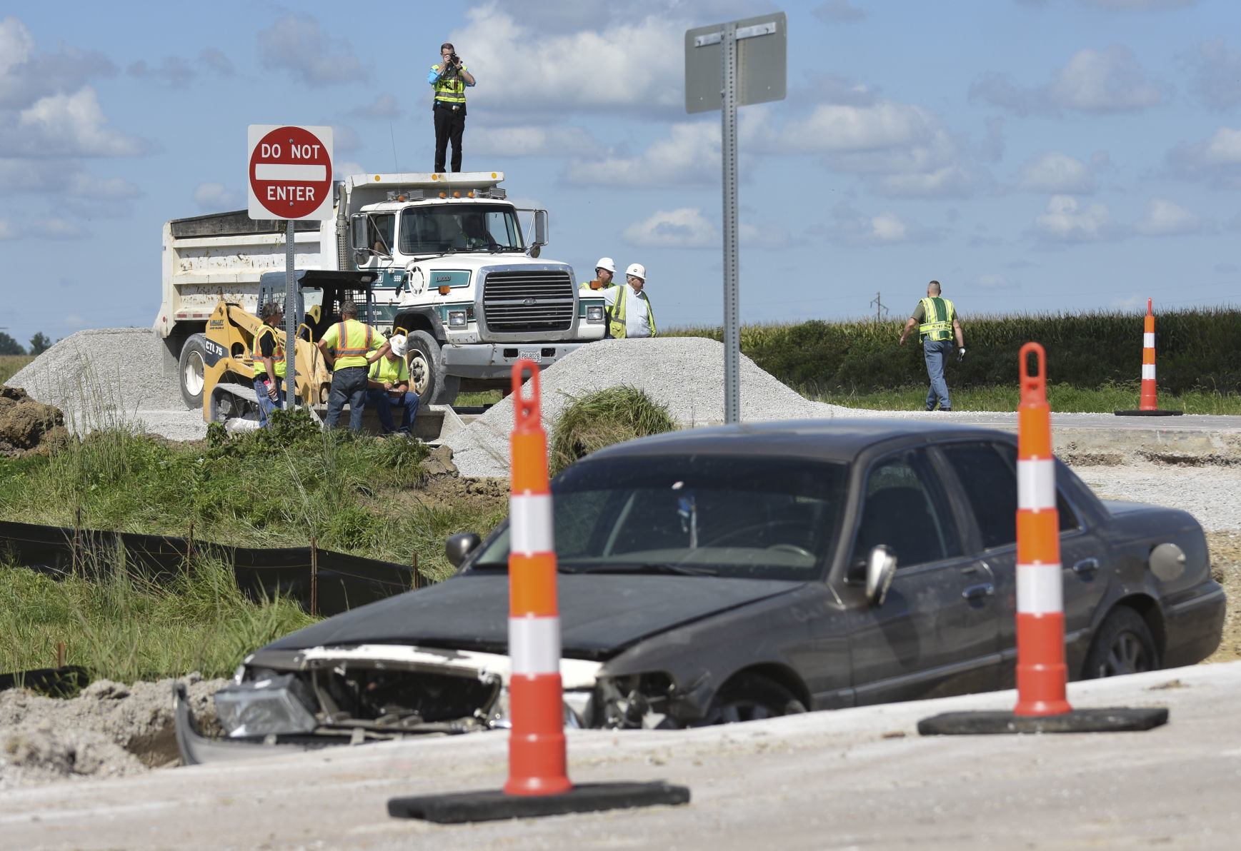 Fatal crash near Blue Grass
